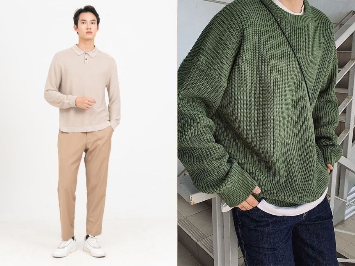 Đơn giản nhưng luôn thời thượng với áo Sweater/Áo nỉ