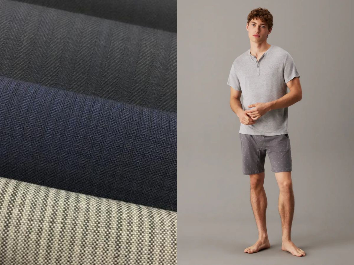 Chất liệu len pha ấm nhẹ, thoáng khí và chống nhăn