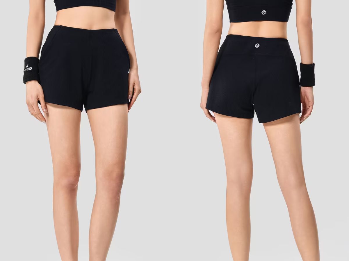 Sản phẩm Quần Shorts thể thao nữ Ribbed