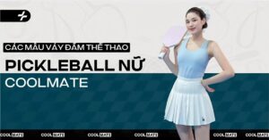 4+ Các mẫu váy đầm thể thao pickleball nữ Coolmate