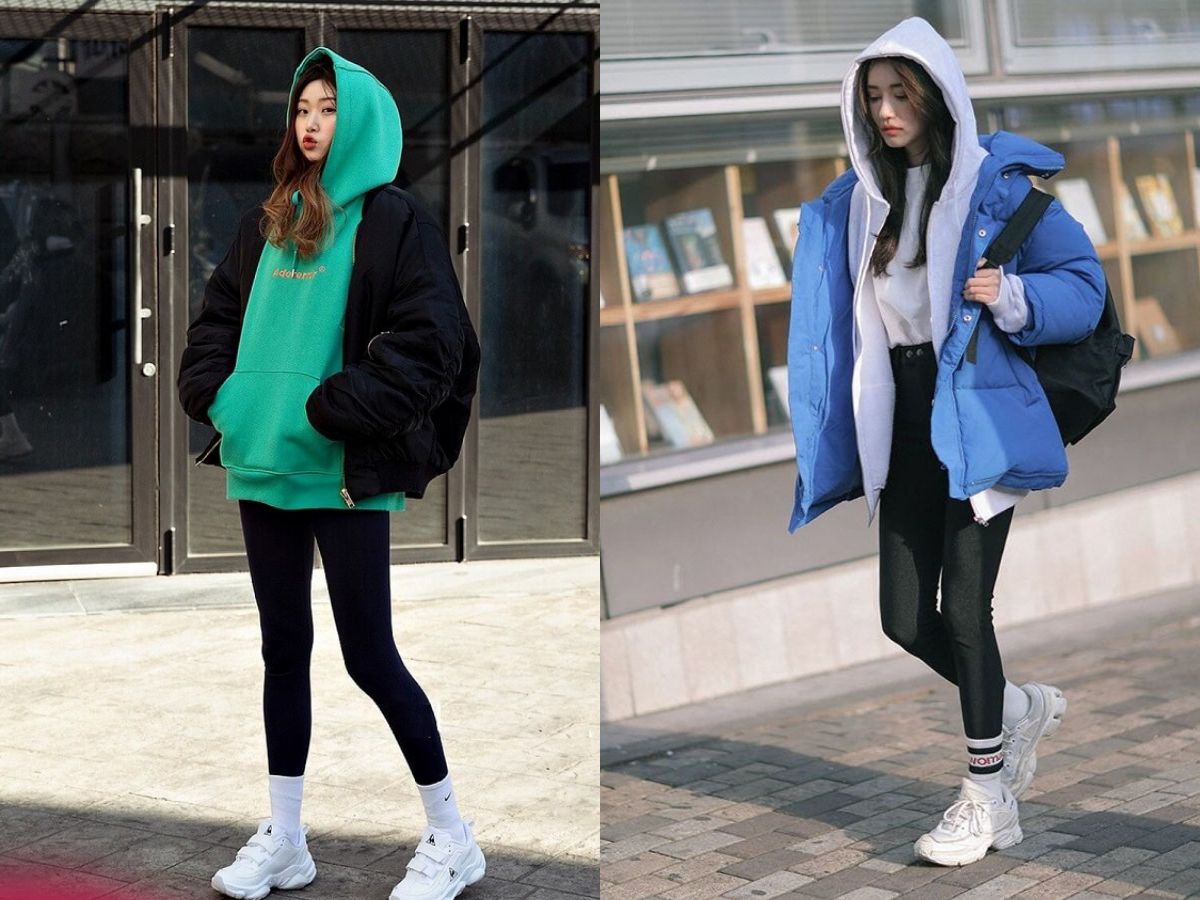 Đánh lừa thị giác hiệu quả với form dáng oversize vừa phải, đủ rộng