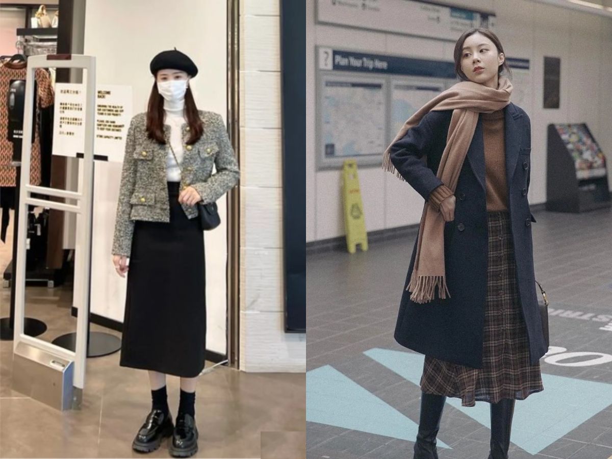 Phối chân váy xòe với phụ kiện giúp bạn nâng tầm outfit của mình