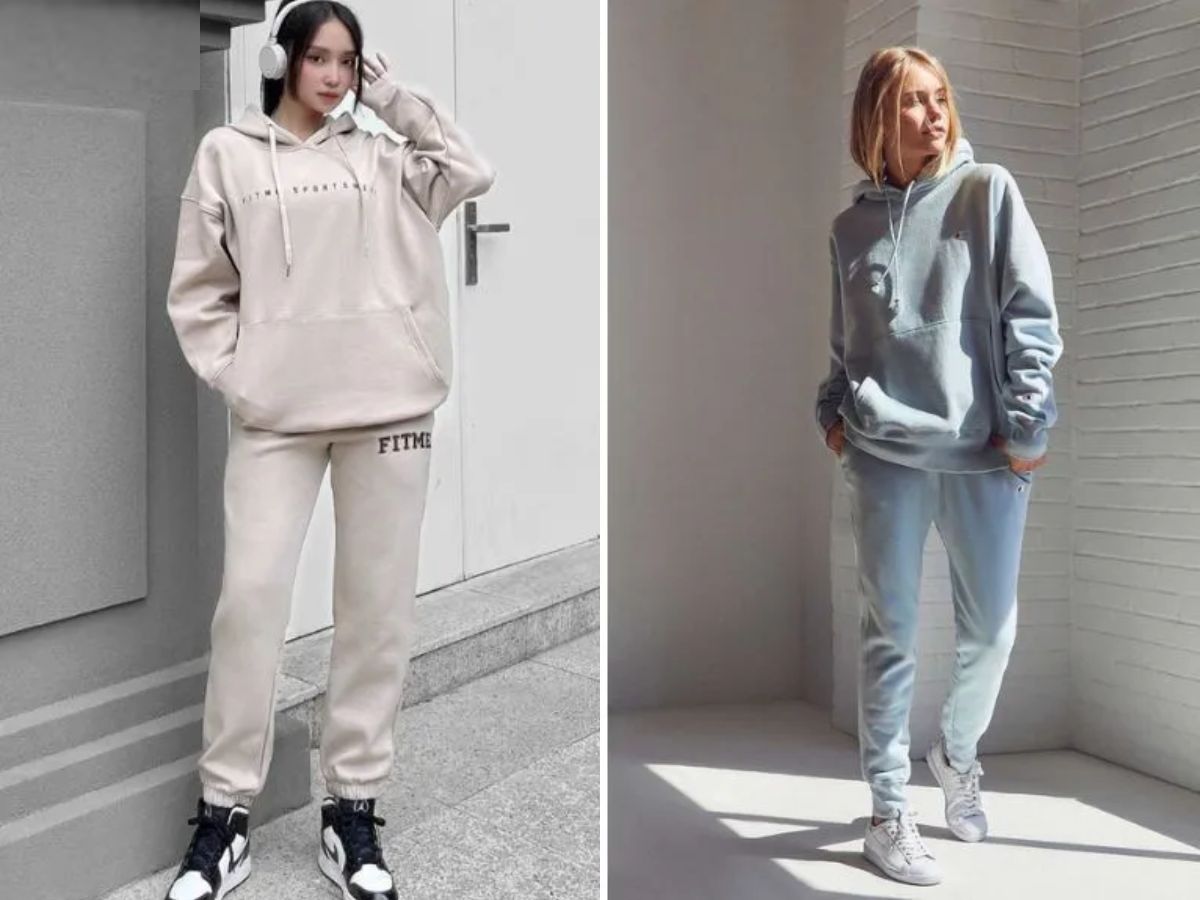 Quần jogger/quần nỉ nữ là đại diện cho phong cách street style