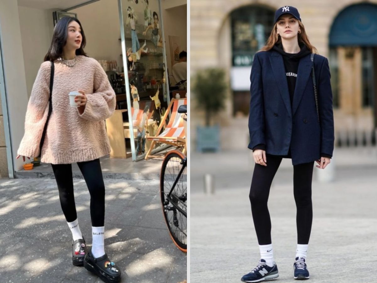 Quần skinny/legging nữ mang lại vẻ gọn gàng, tôn dáng