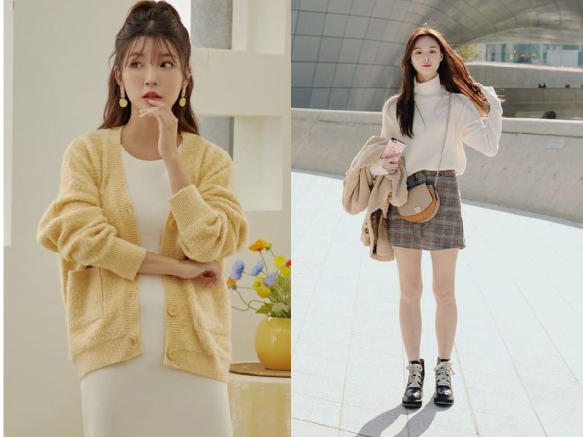 Phối đồ dịu dàng cùng váy vóc và chân váy