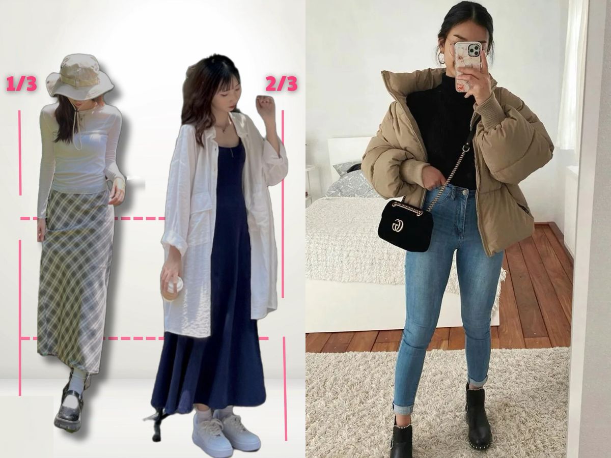 Nâng tầm vóc dáng ngay lập tức với tỷ lệ 1/3 - 2/3