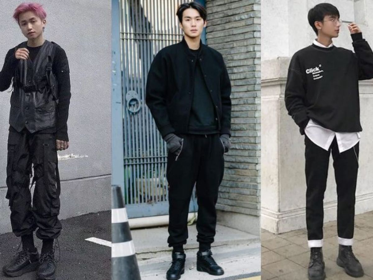 Phối đồ all black hoặc tone sur tone luôn mang lại vẻ ngoài mạnh mẽ và sang trọng