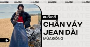 Phối Đồ Với Chân Váy Jean Dài Mùa Đông: 9 Công Thức Ấm Áp