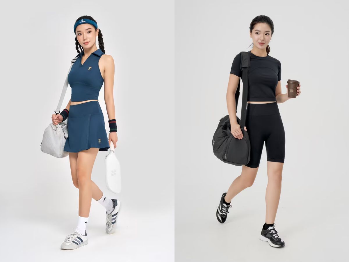 Những set đồ nữ chơi pickleball từ năng động đến thanh lịch