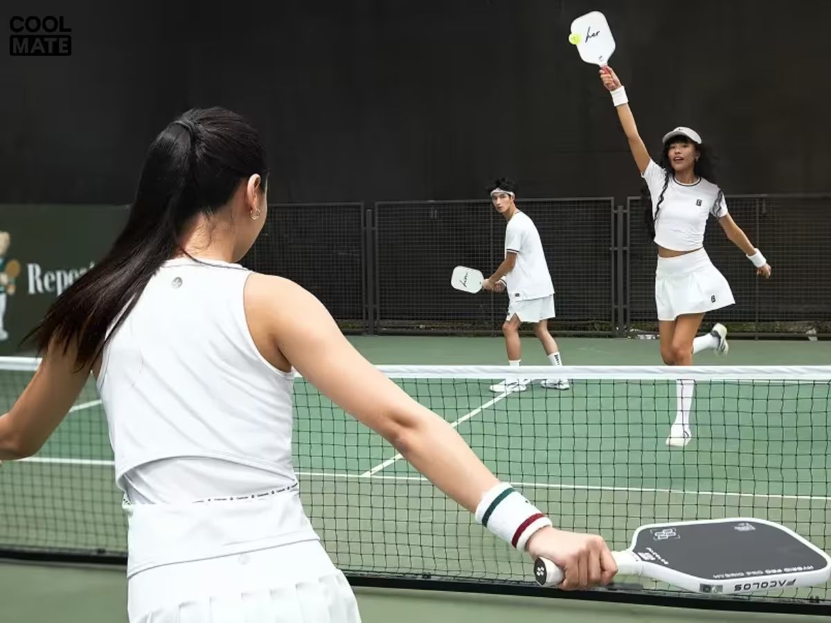 Bộ sưu tập trang phục thể thao đa năng cho pickleball của Coolmate