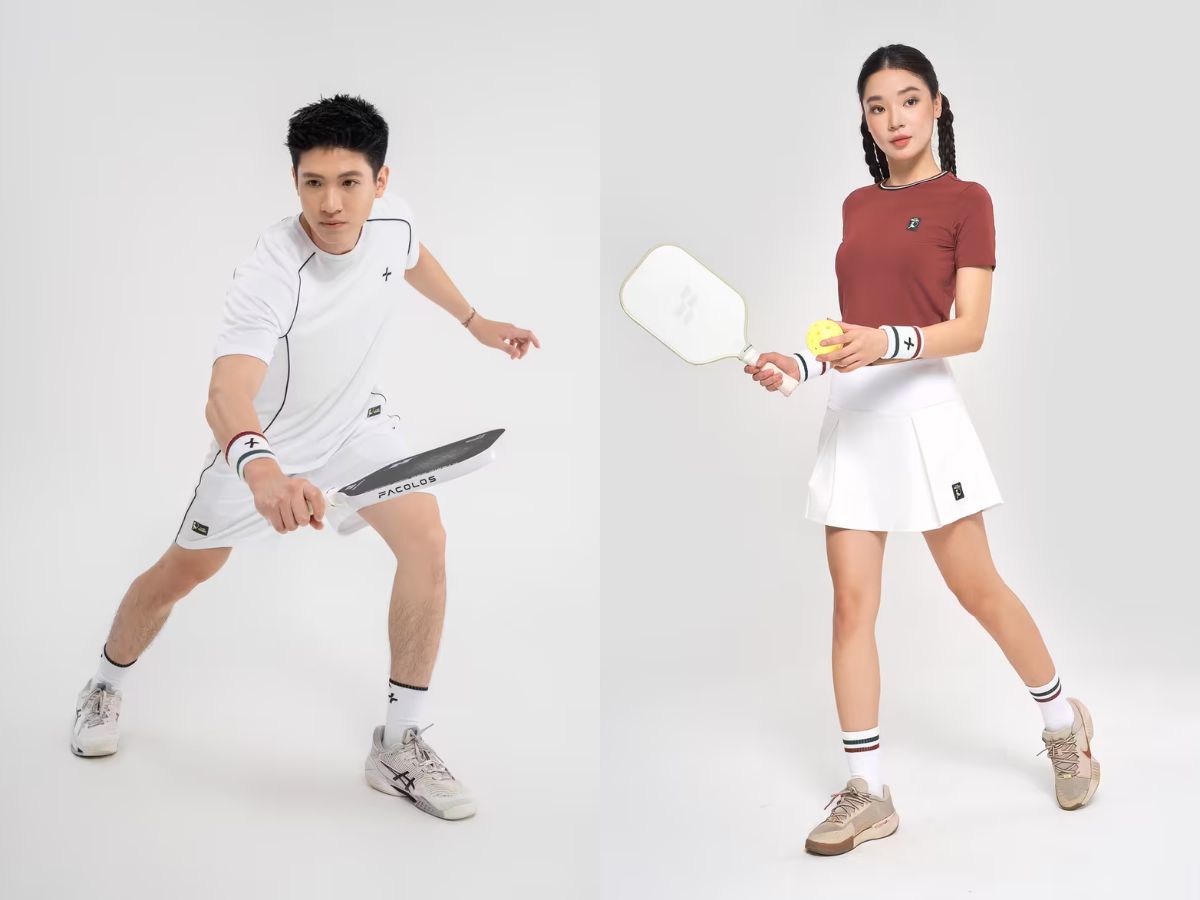 Gợi ý phối đồ pickleball hoàn chỉnh từ Coolmate 
