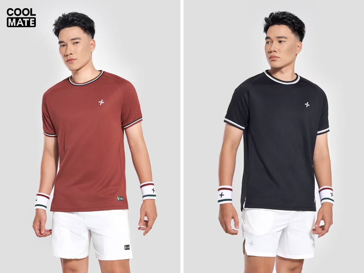 Bao thoải mái với áo thun pickleball của Coolmate