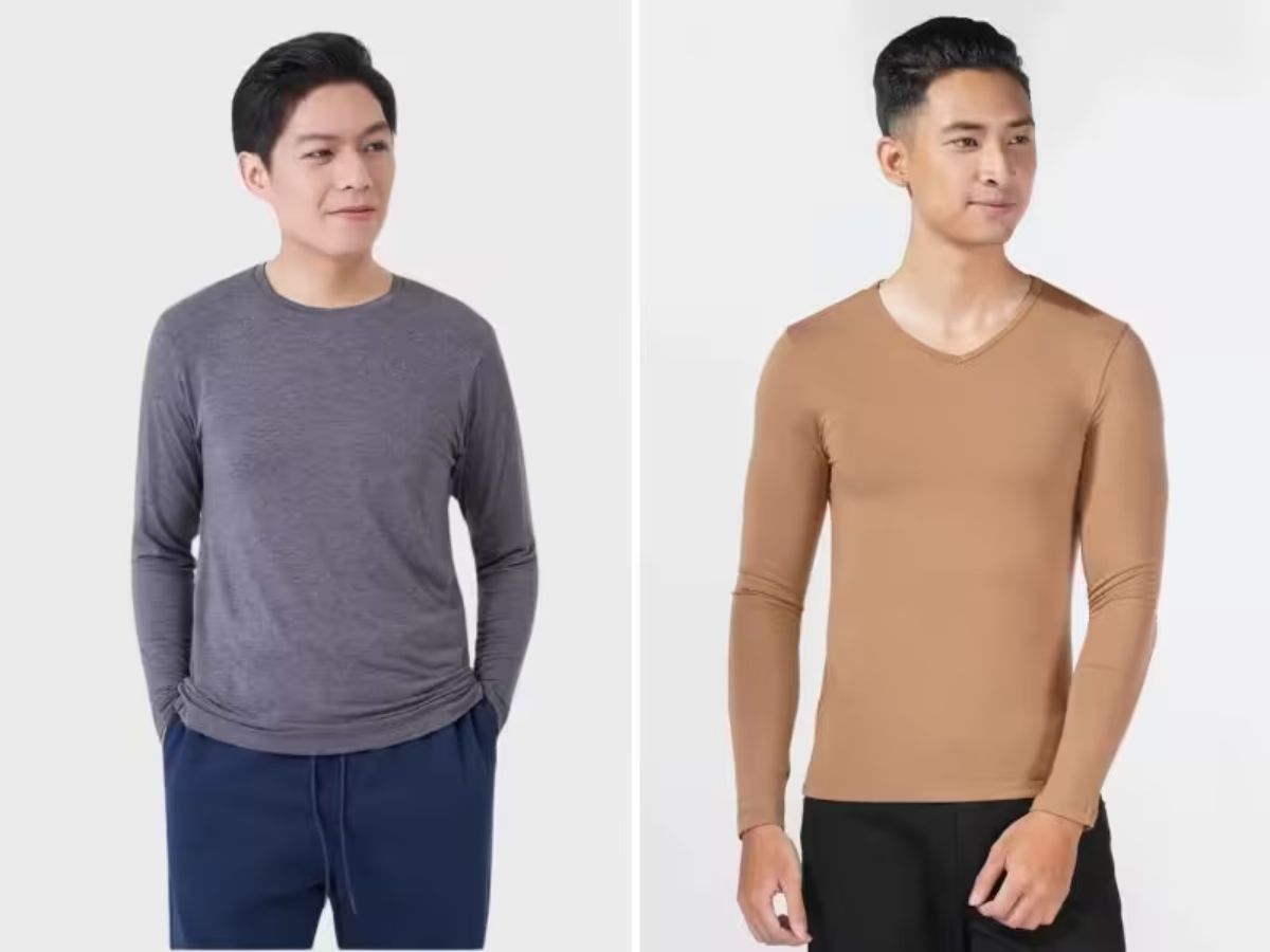 Quần áo giữ nhiệt là trang phục mỏng nhẹ mặc trong cùng