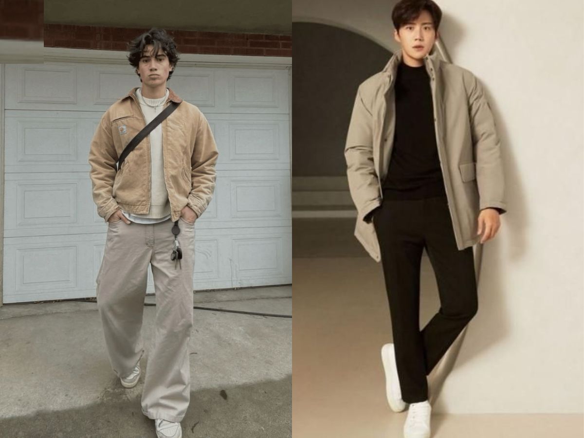 Layering là bí quyết mặc layer mùa đông cho nam giúp giữ ấm hiệu quả