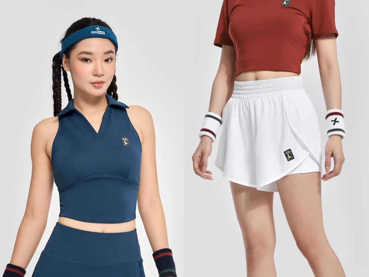 Set áo polo và quần short nữ Coolmate