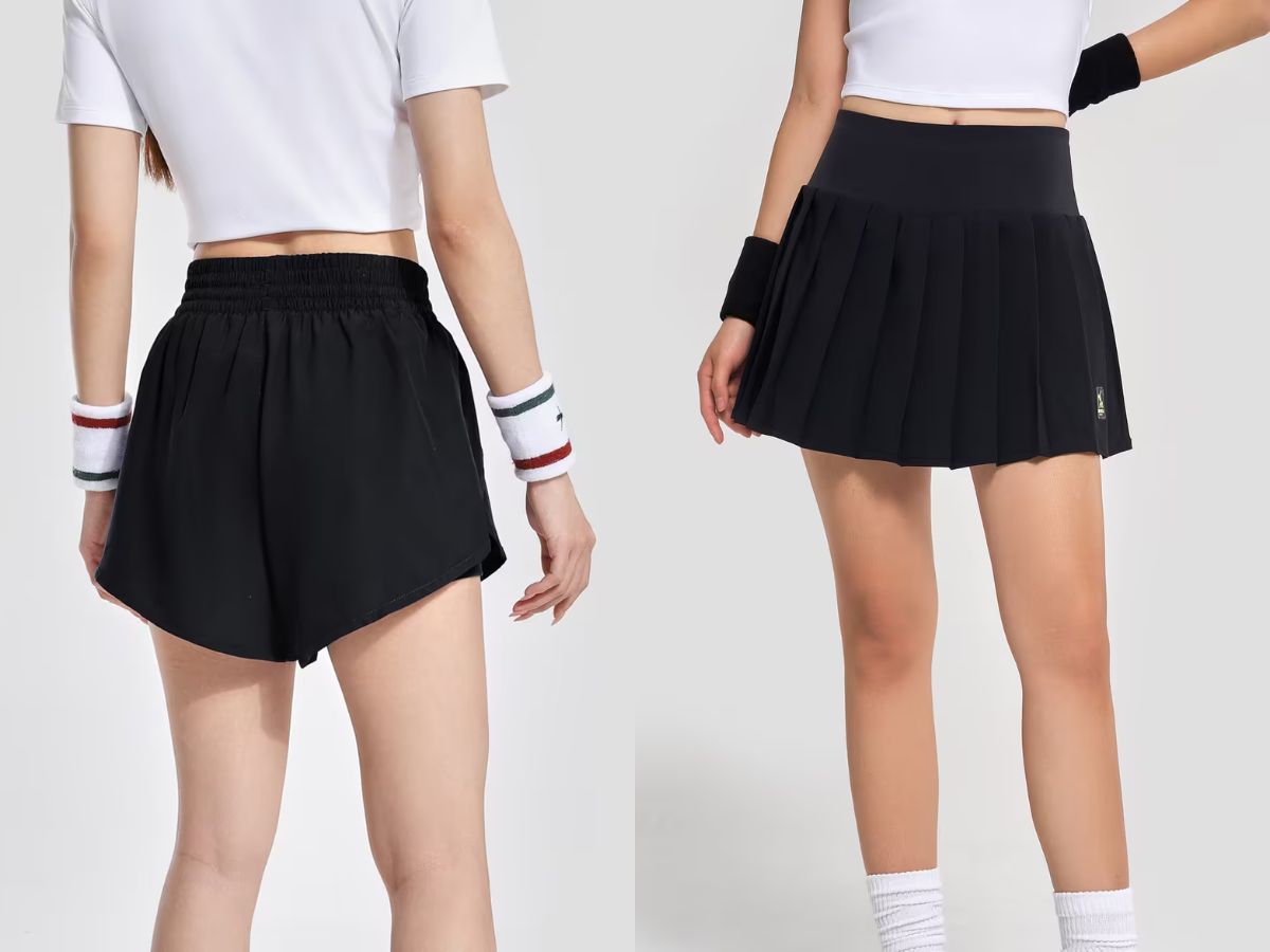 Quần short/quần váy nữ coolmate giải pháp tiện lợi, cá tính