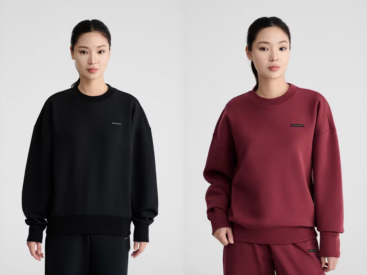 Sản phẩm Áo nỉ thể thao nữ Studio Sweater Oversized