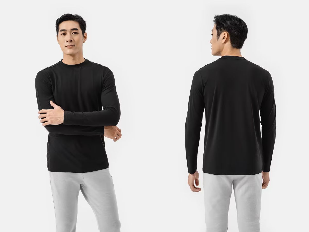 Sản phẩm Áo giữ nhiệt Ex-Warm Lenzing Modal cổ ngắn