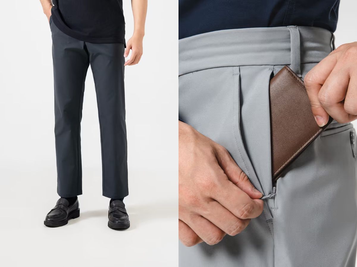 Sản phẩm Quần Dài Nam Kaki Excool dáng Straight