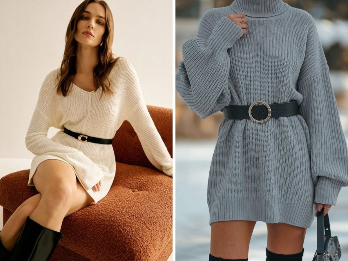 Váy len sẽ giúp hack chân hiệu quả