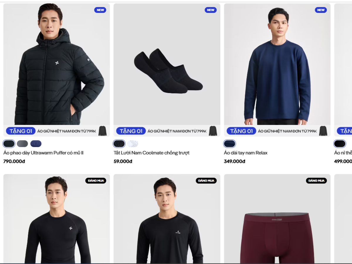 Chọn Coolmate, chọn phong cách và sự năng động