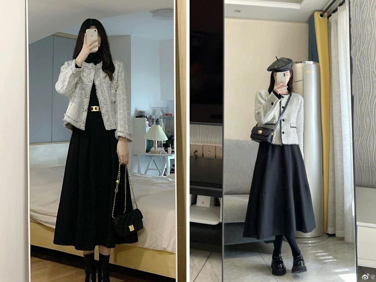 Nàng nấm lùn có thể hack chiều cao cùng chân váy chữ A