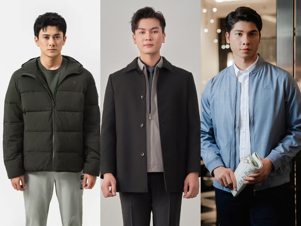 Áo khoác nam đa dạng từ phong cách đến công dụng