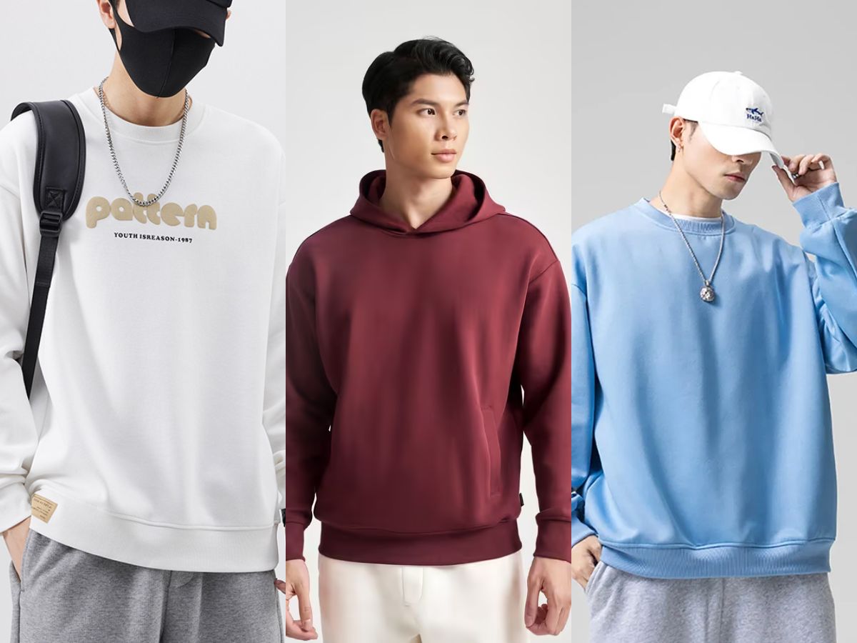 Áo Len, Áo Nỉ & Hoodie đa dạng phong cách, ấm áp bất ngờ
