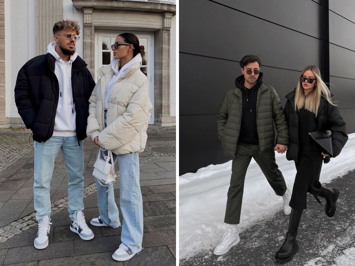 Áo phao đôi là lựa chọn không tồi