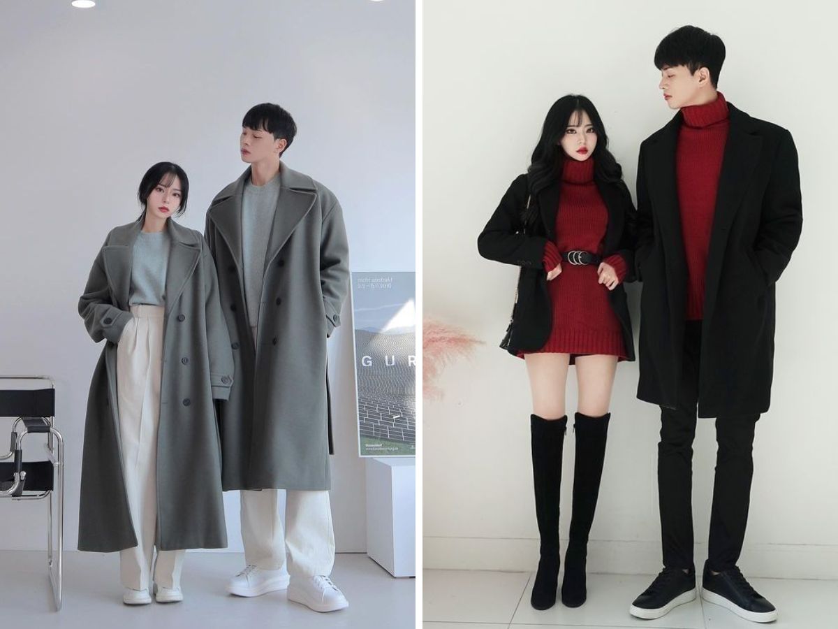 Áo khoác dạ phong cách Hàn Quốc mang đến vẻ trẻ trung cho người mặc