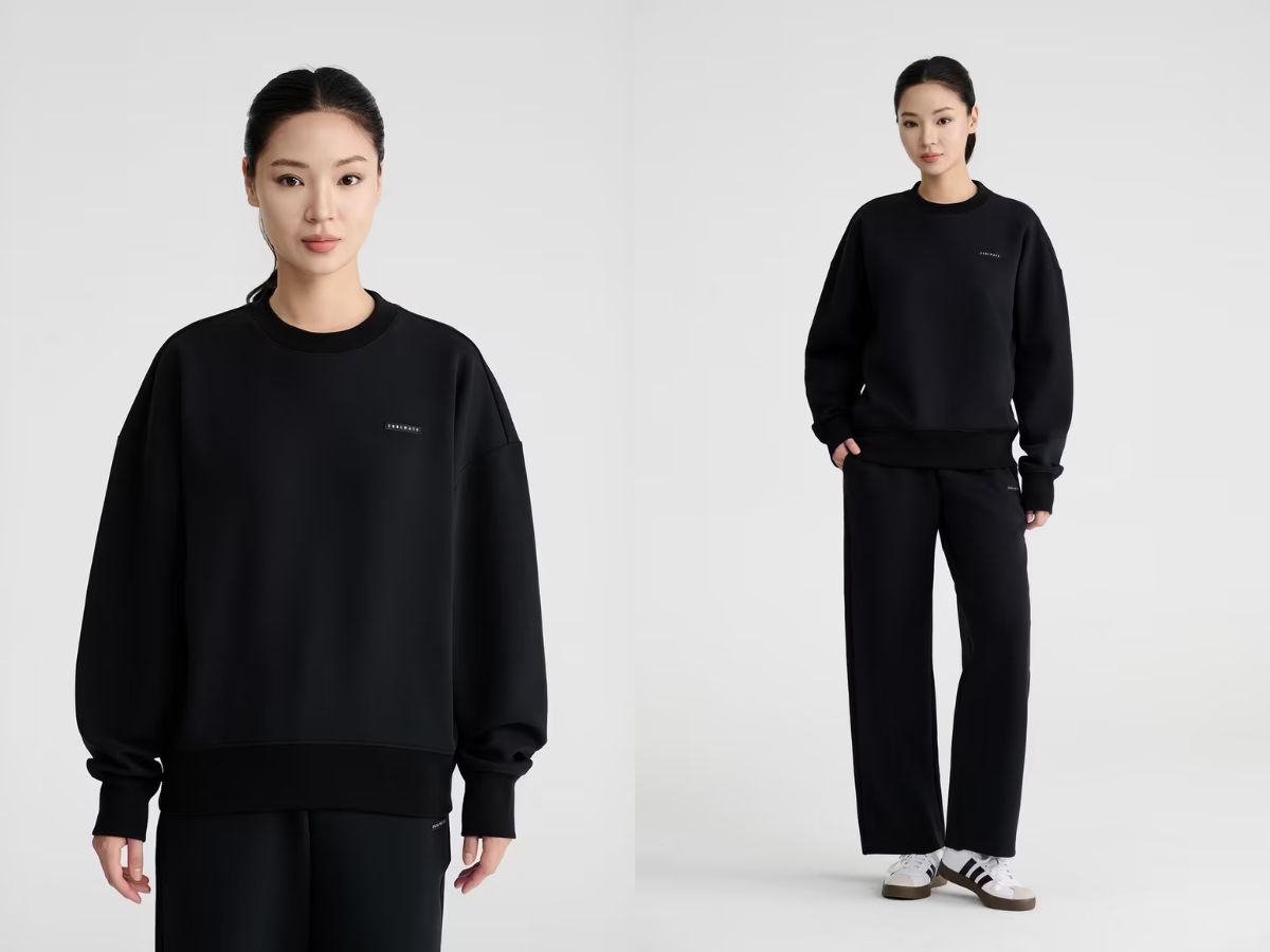 Sản phẩm Áo nỉ thể thao nữ Studio Sweater Oversized