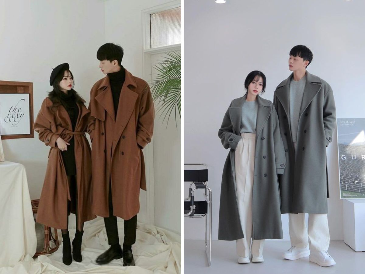 Áo khoác đôi cũng là lựa chọn hợp lý cho các cặp đôi