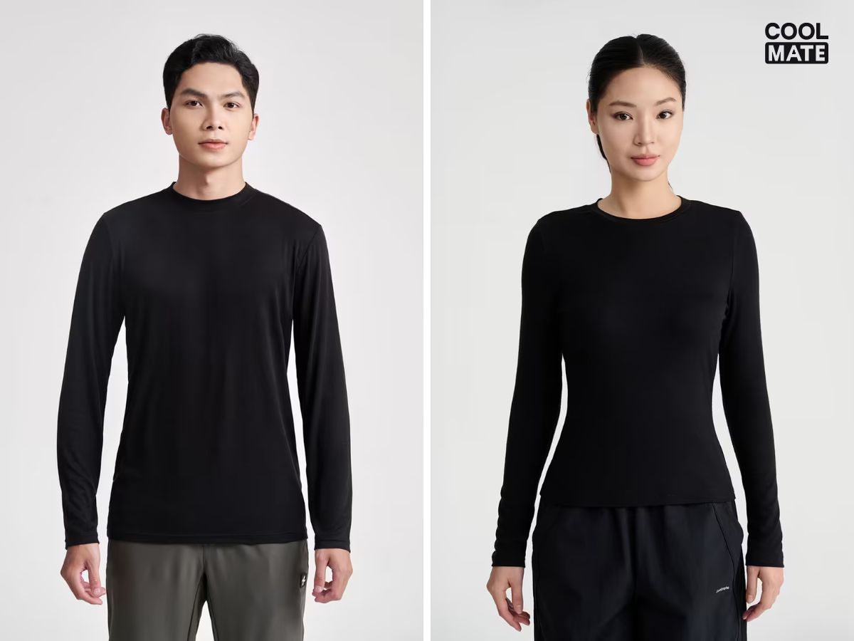Sắm áo giữ nhiệt Coolmate để mùa đông thêm ấm áp hơn