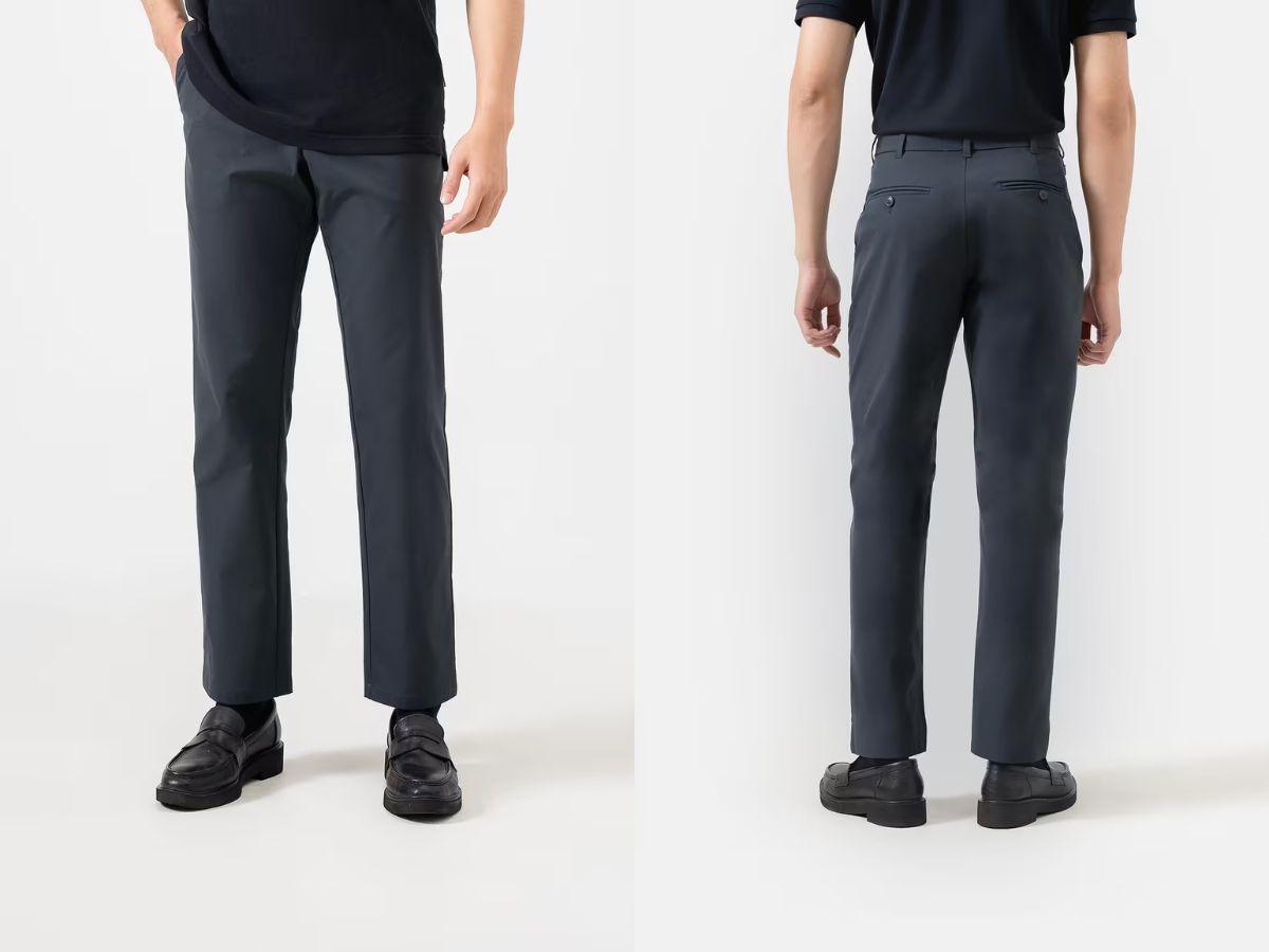 Sản phẩm Quần Dài Nam Kaki Excool dáng Straight