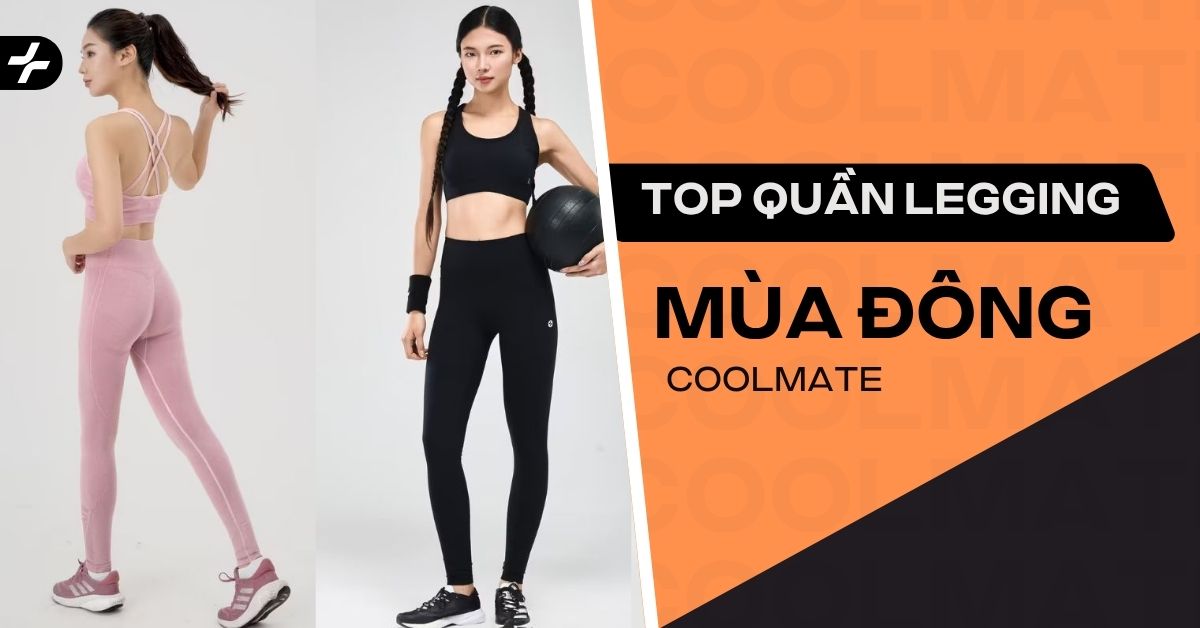 Top quần legging nữ mùa đông Coolmate giữ ấm, co giãn