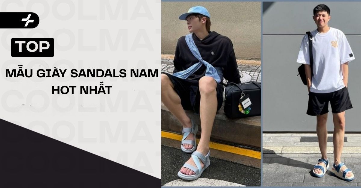 Top Mẫu Giày Sandals Nam HOT NHẤT: Chọn Ngay Cho Hè Năng Động!