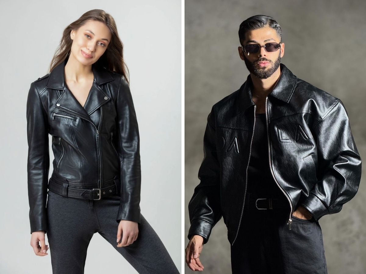 Có những mẫu áo khoác da vừa vặn và phù hợp nhiều môi trường
