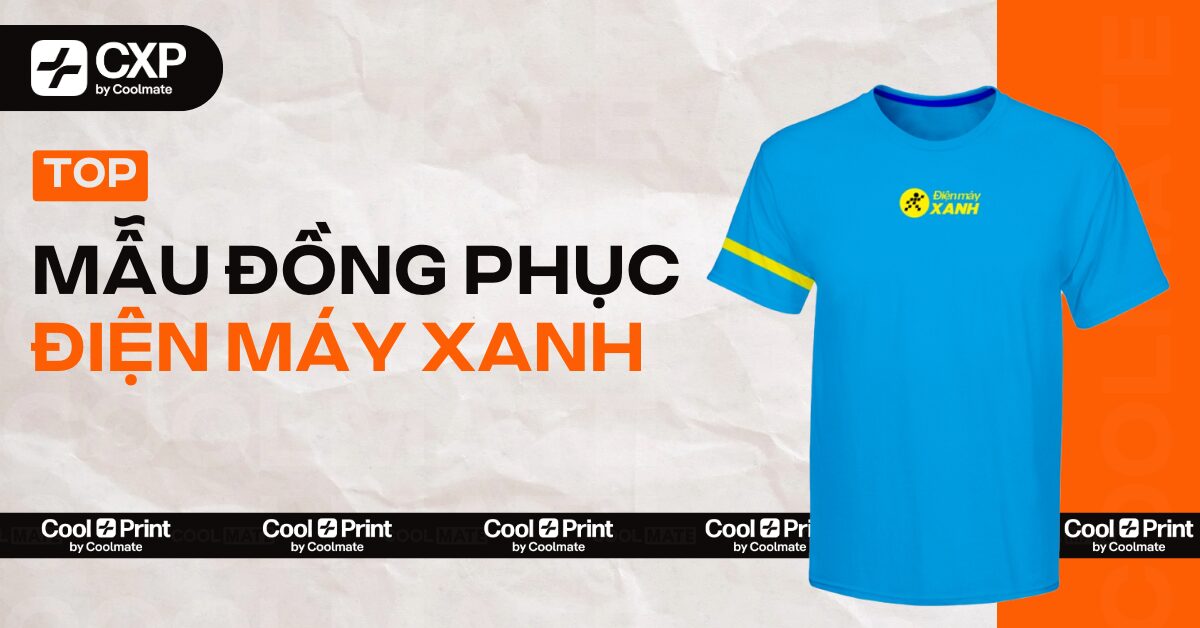 top mẫu đồng phục nhân viên điện máy xanh