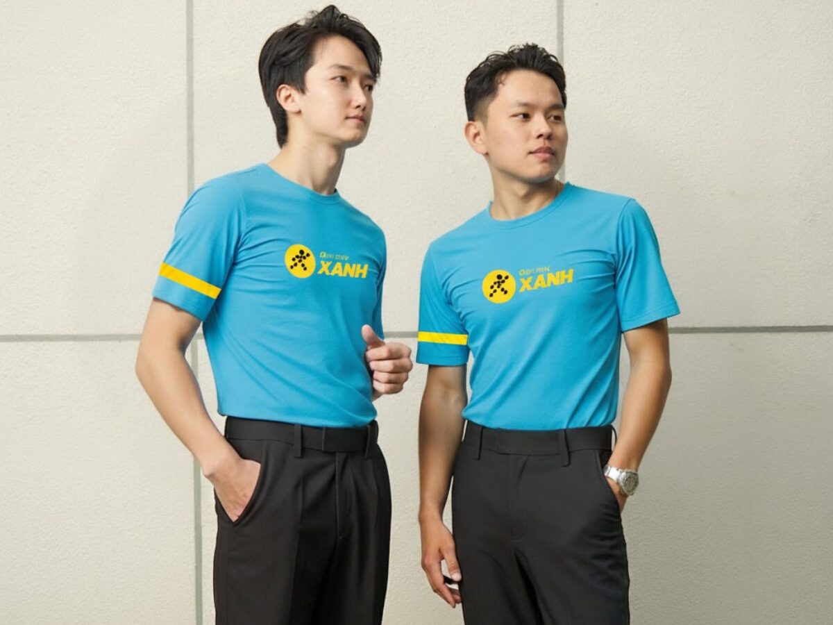 Thiết kế đồng phục của Điện Máy Xanh không chỉ đẹp mà còn chứa đựng những tính toán thông minh về thương hiệu.