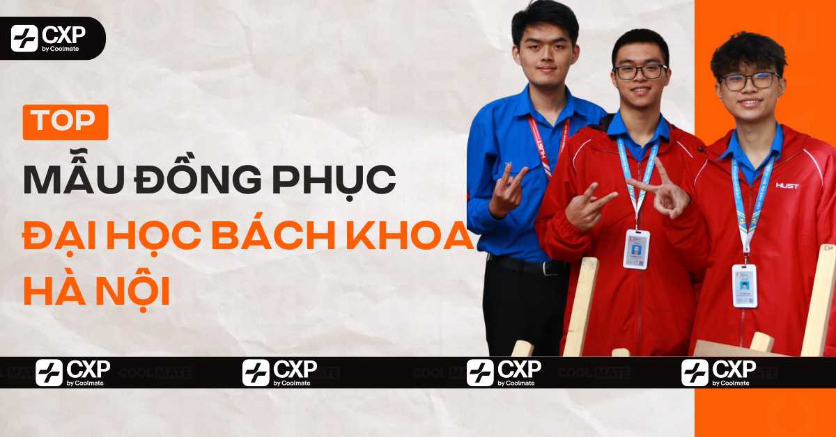 Top mẫu đồng phục Đại học Bách Khoa Hà Nội