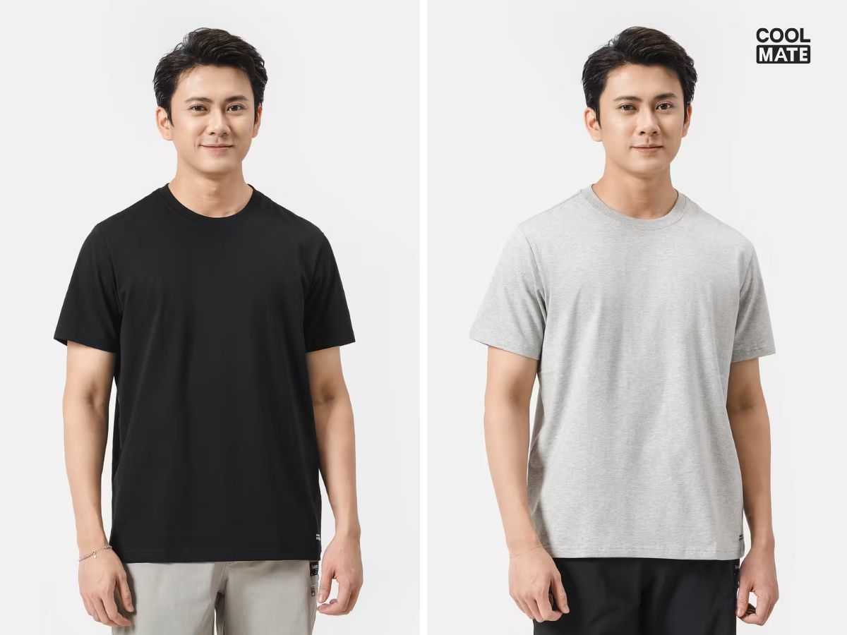 Lựa chọn thêm mẫu áo thun của Coolmate làm đồng phục chất lượng