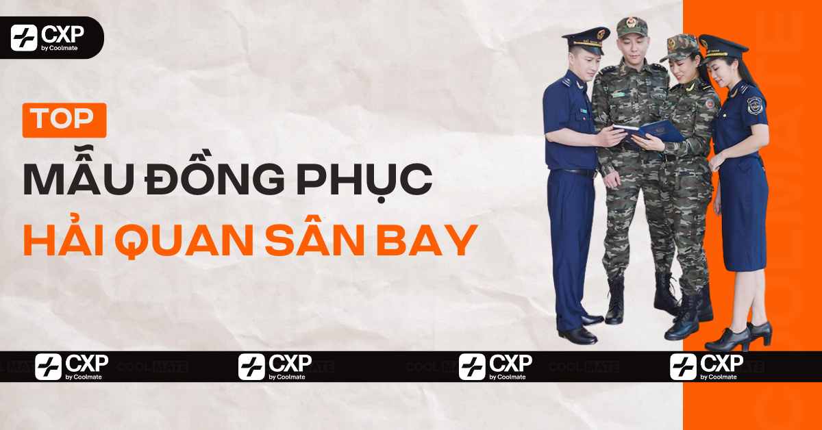 Top mẫu đồng phục hải quan sân bay