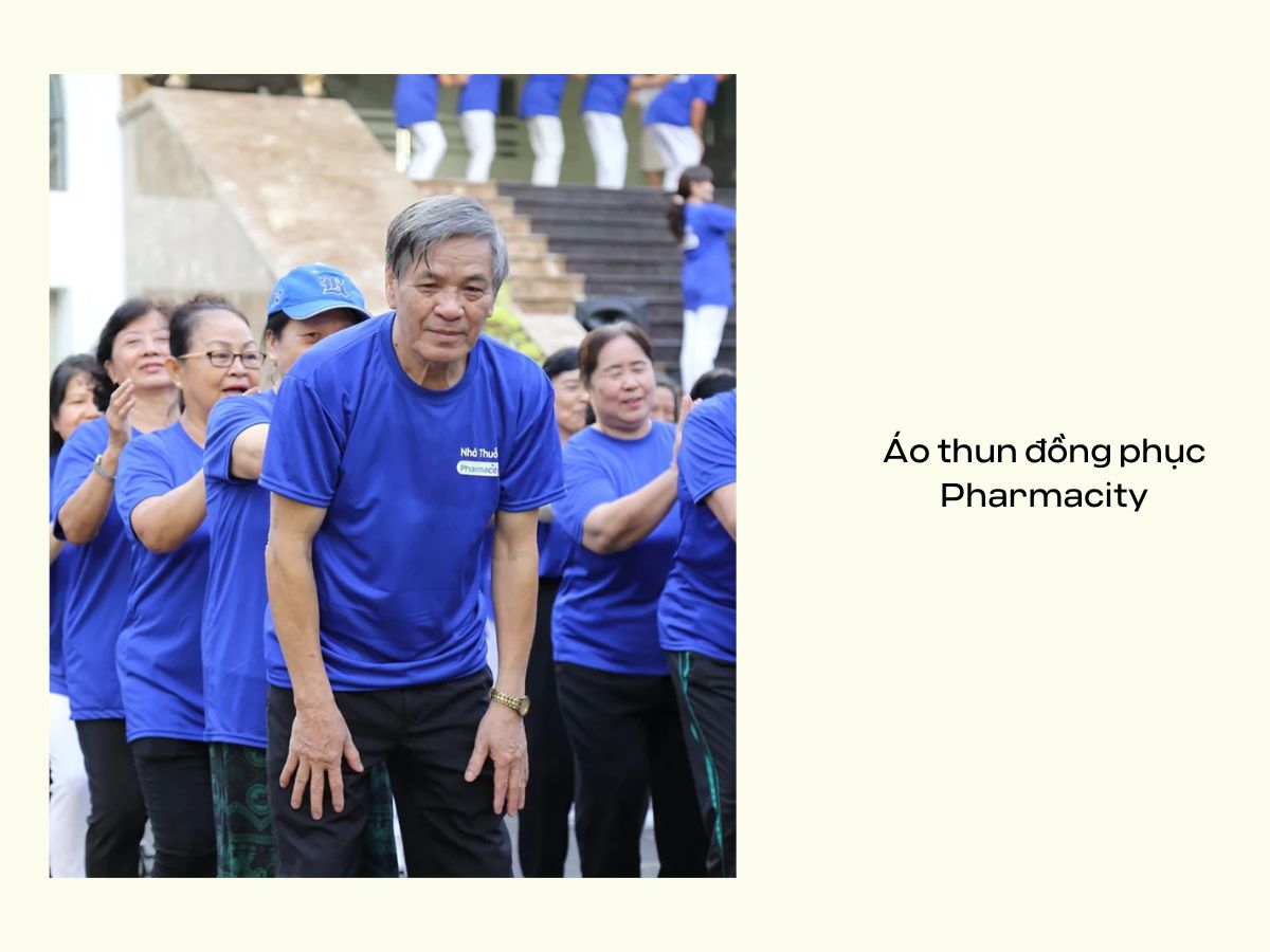 Áo thun đồng phục Pharmacity