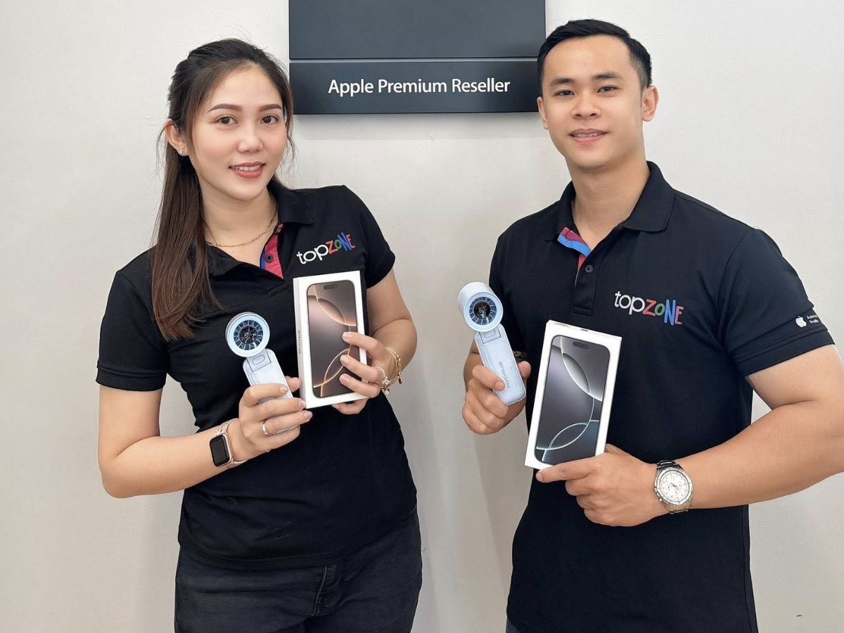 Áo polo Topzone đơn giản nhưng đảm bảo nhận diện cho thương hiệu