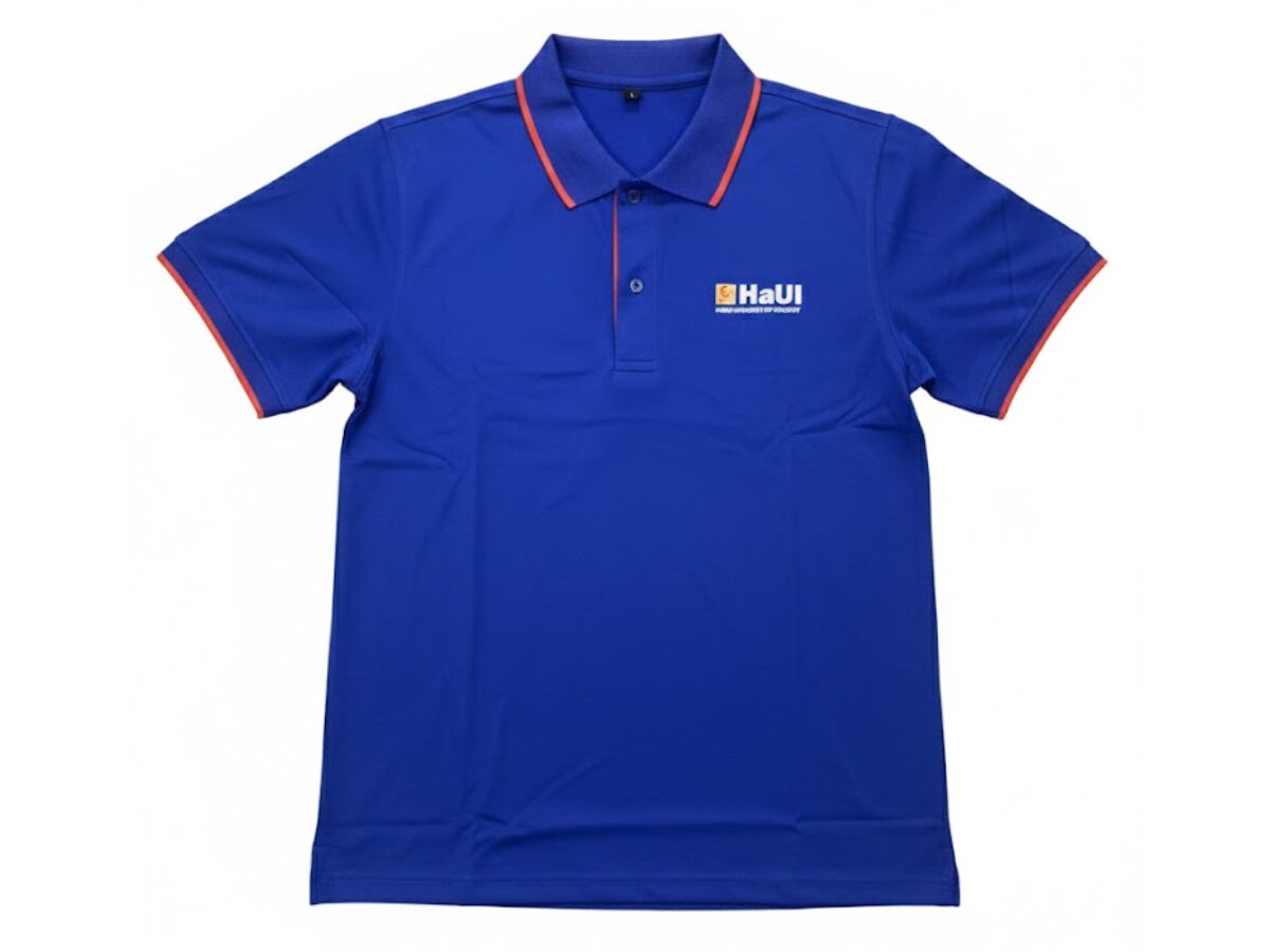 Áo nhận diện thương hiệu HAUI 
