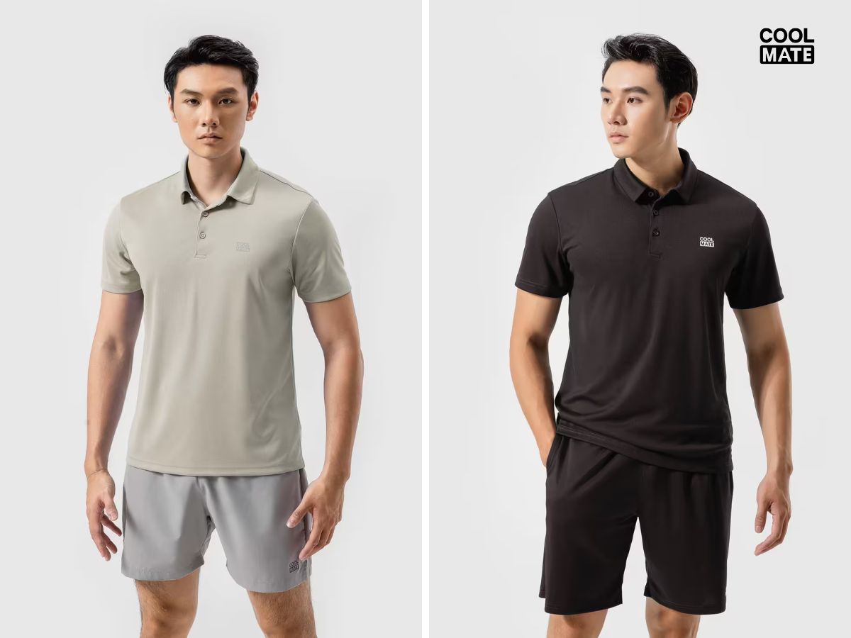 Tham khảo thêm áo polo nhà Coolmate để tạo sự chỉn chu cho đồng phục